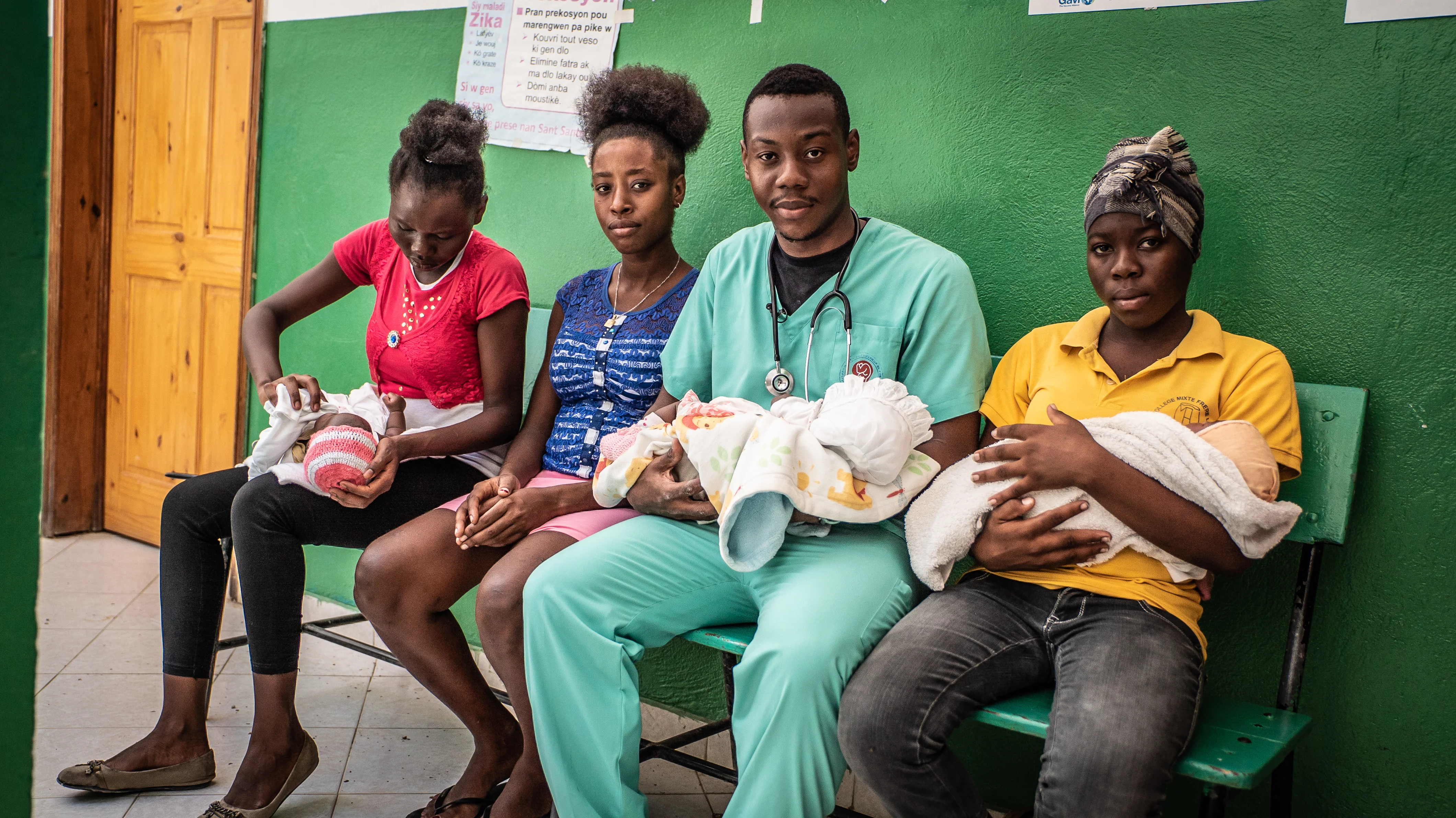 DIE ERSTE MÄNNLICHE HEBAMME IN HAITI